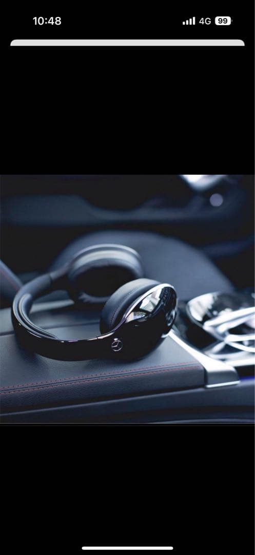 メルセデスベンツヘッドホン　ワイヤレス　ノイズキャンセリング　2個セット