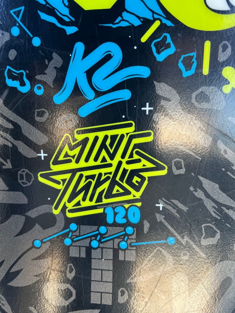 スノーボード キッズ 3点セット120cm K2 MINI TURBO