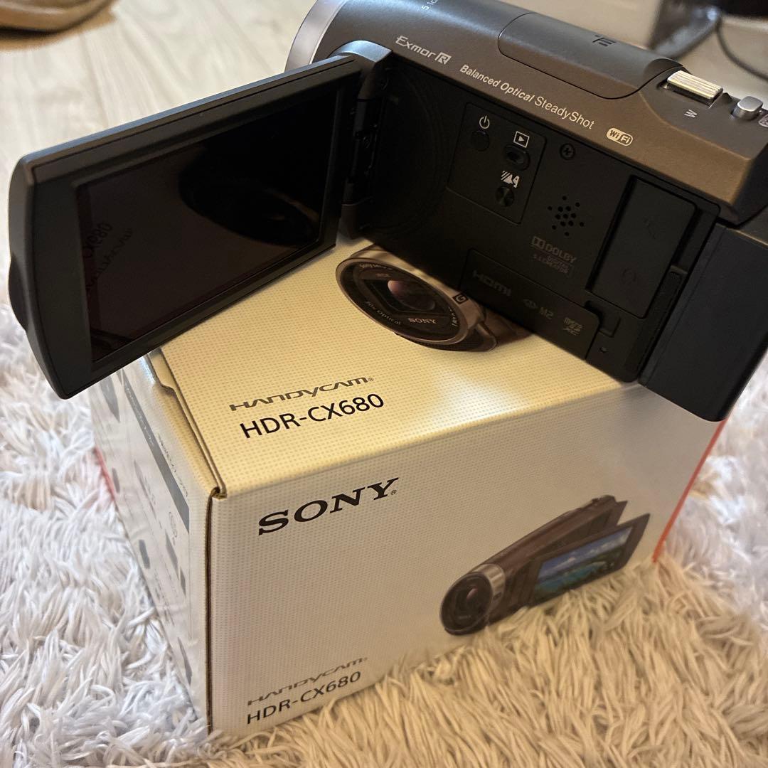 超美品　SONY HDR-CX680 ビデオカメラ
