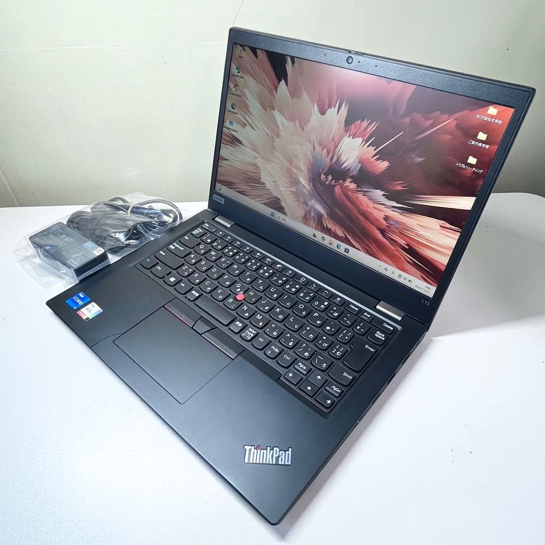 【極美品】ThinkPad L13 Gen2 16GB i7 2021年