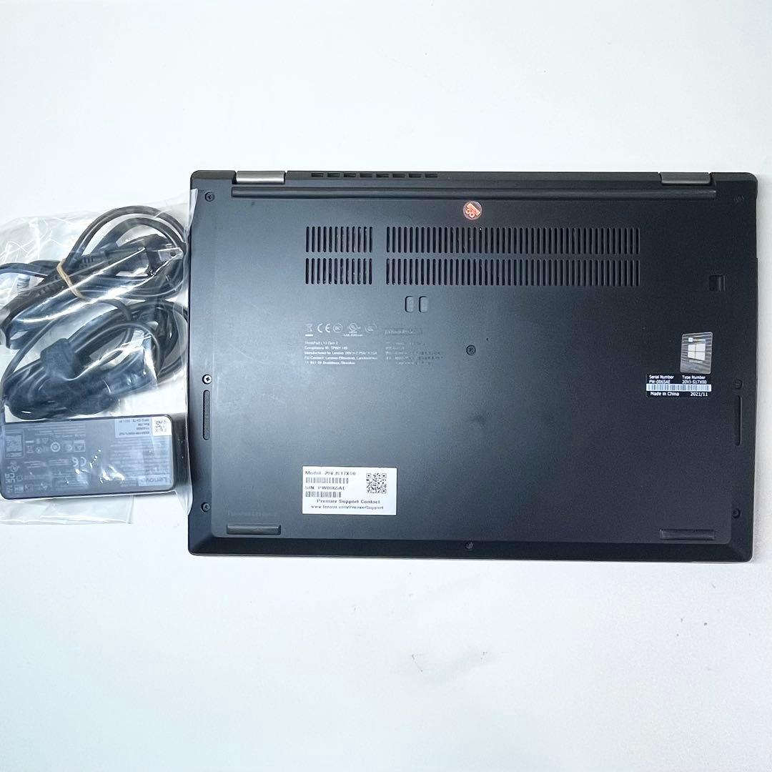 【極美品】ThinkPad L13 Gen2 16GB i7 2021年