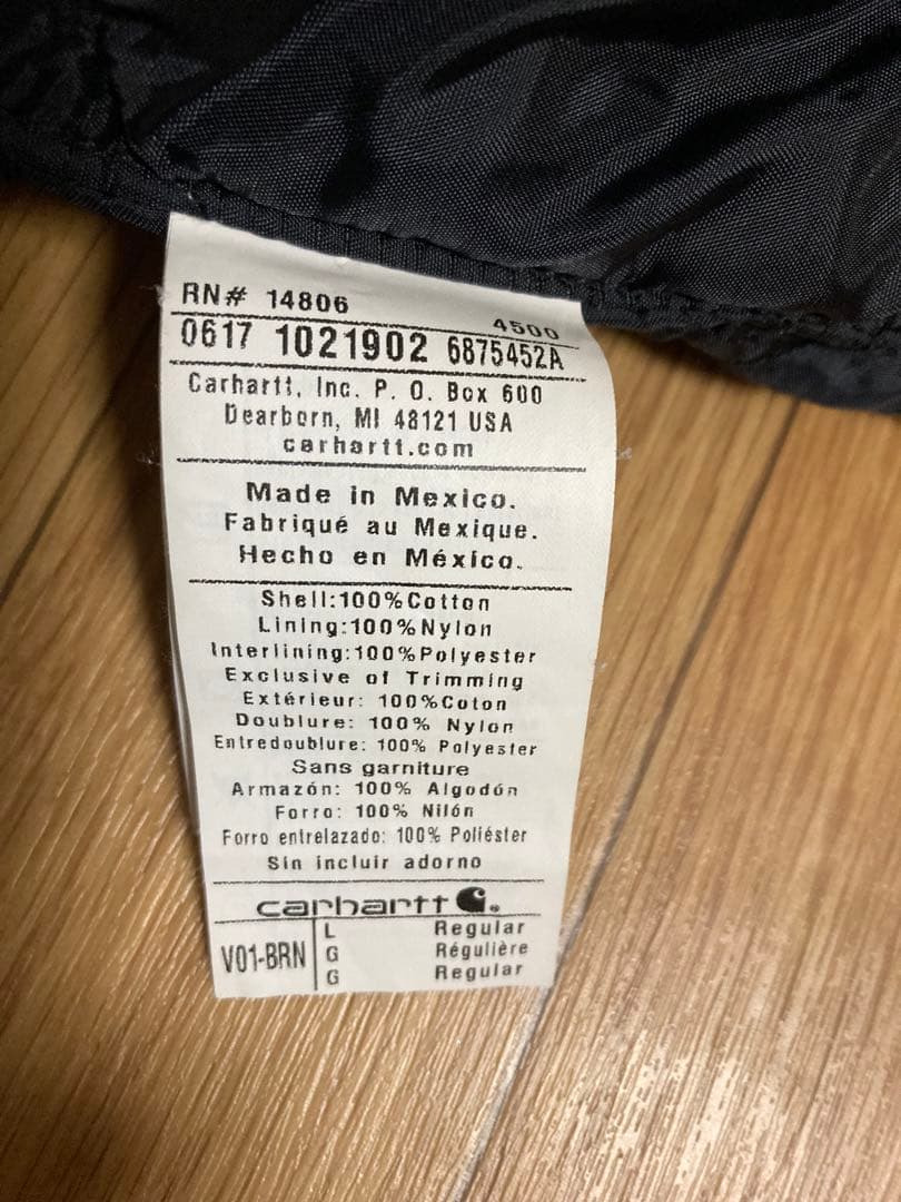 Ｓ*Ｓ様 CARHARTT ダックベスト【V01-BRN-BROWN】のみ