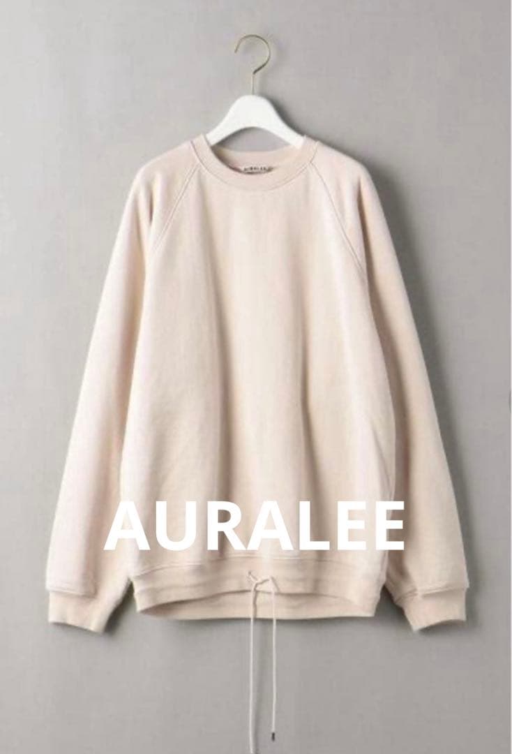 AURALEE ドローストリング トレーナー