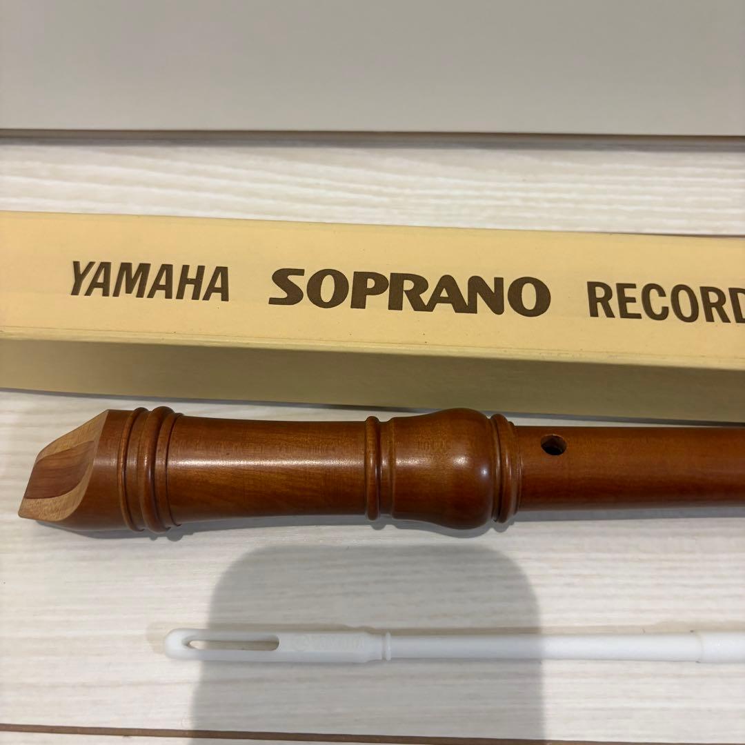 【美品】【木製】YAMAHA ソプラノリコーダー YRS-43 日本製