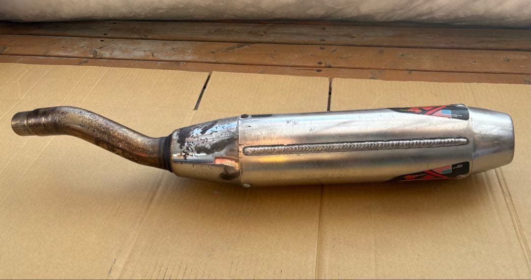 【送料無料】FMF POWER CORE4 KLX250 DトラッカーX 中古