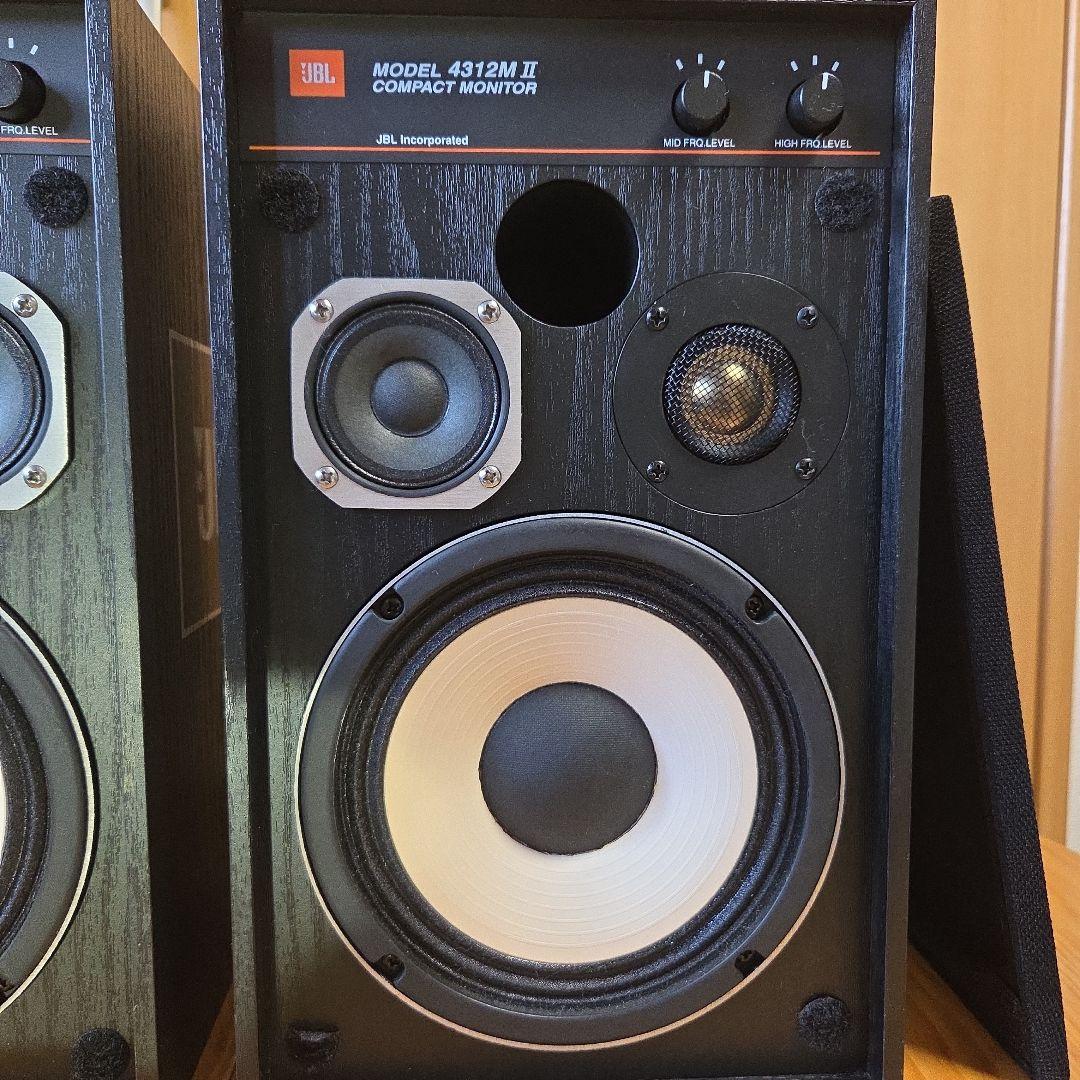 【完動美品】JBL4312M ⅡBKペアスピーカー音出し良好