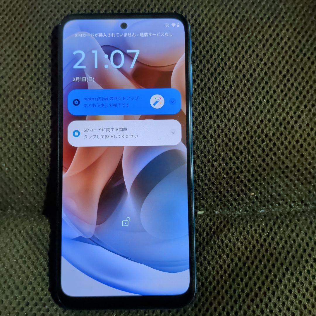 スマートフォン本体 motog31