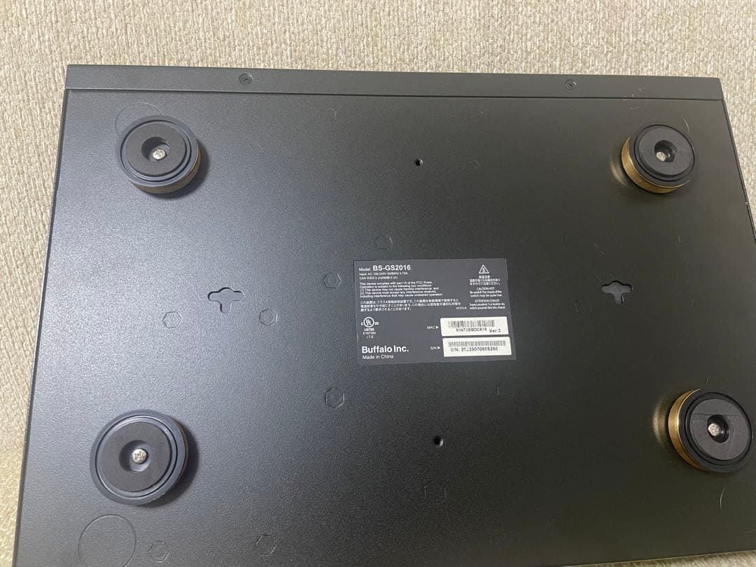 BUFFALO スイッチングハブ 16ポート