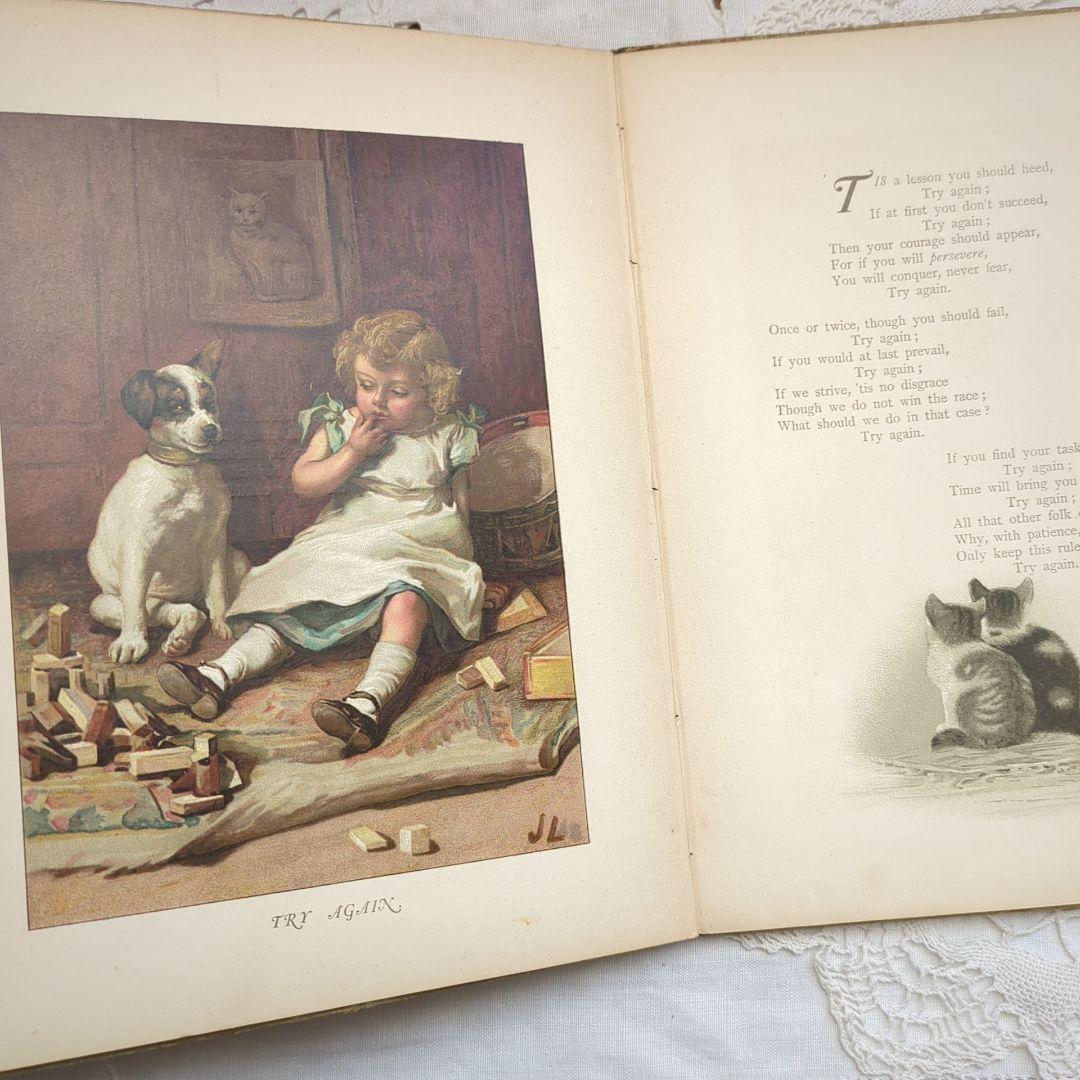 超稀少1890アーネストニスター絵本 初版本 アンティーク ヴィクトリアン 洋書