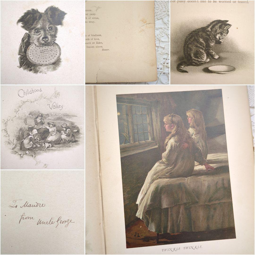 超稀少1890アーネストニスター絵本 初版本 アンティーク ヴィクトリアン 洋書