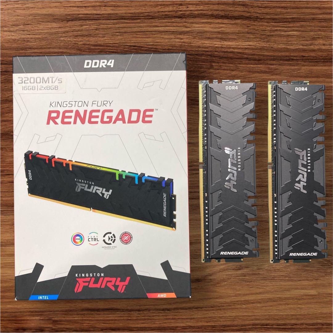 (memtest)FURY RENEGADE ddr4 3200 8gb×2
