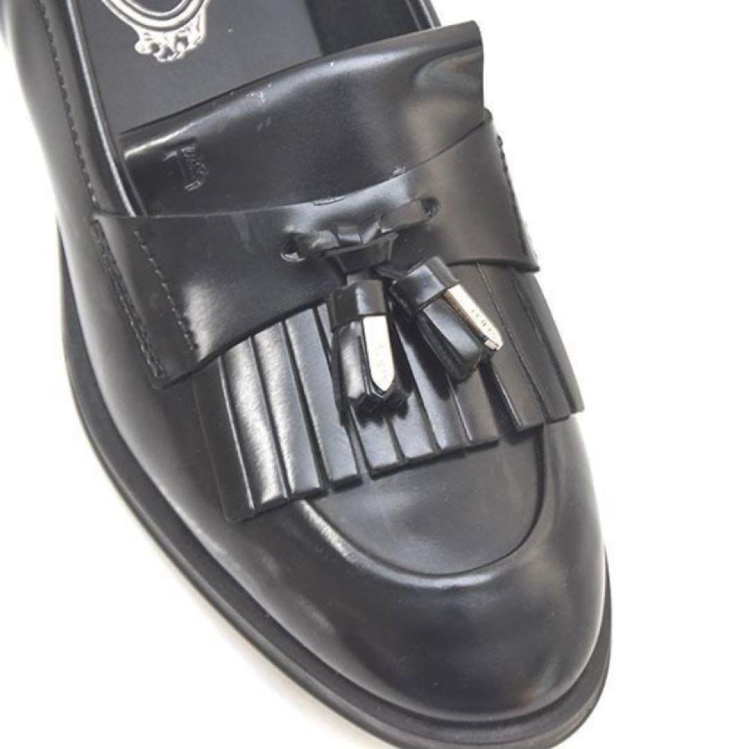 美品　TOD'S ブラックローファー 37 (24cm)