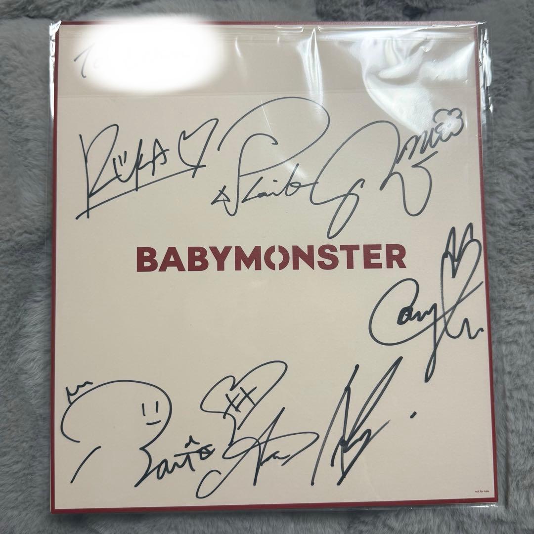BABYMONSTER 直筆サイン