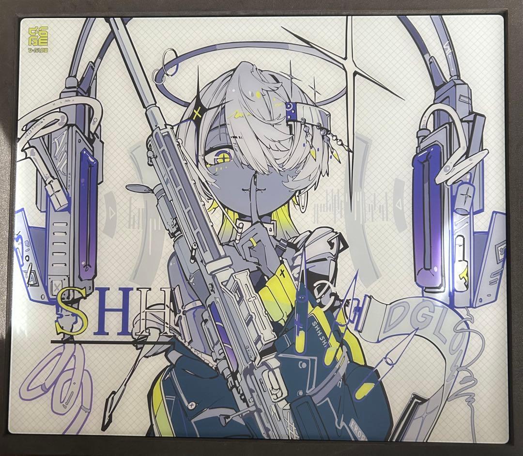 D grow shh ガラスマウスパッド