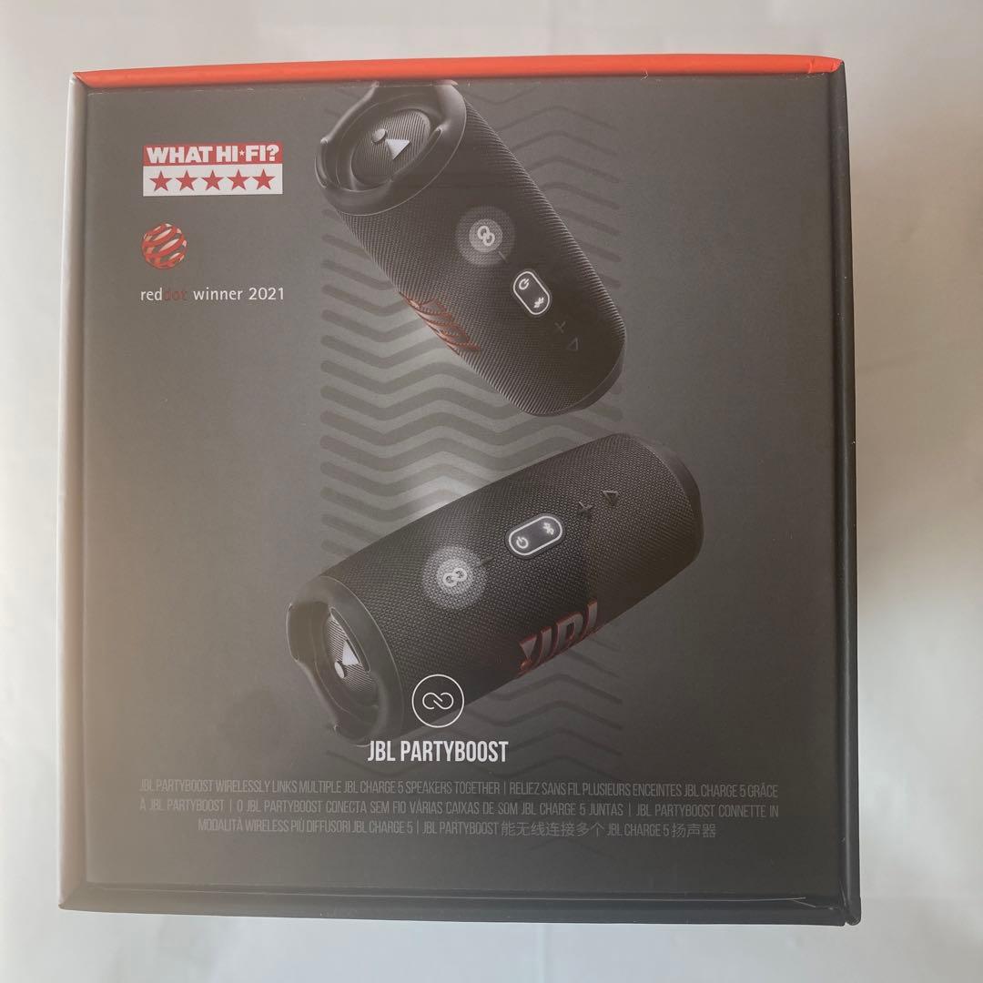 新品未開封 JBL CHARGE5 BLK チャージ5 ブラック 黒 スピーカー