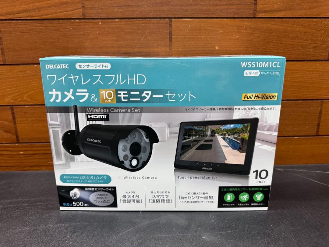 DXカメラ 防犯カメラ WSS10M1CL カメラ&モニター