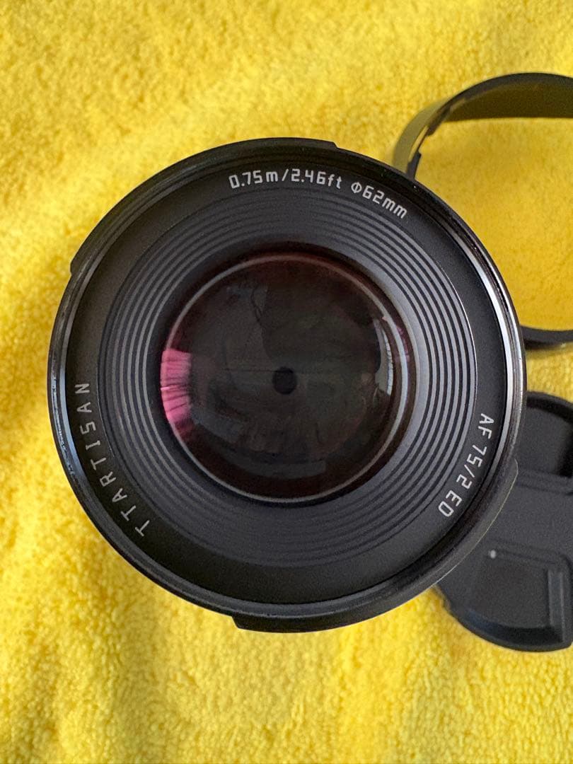 【超美品】TTartisan AF 75/2 フルサイズ Z mountレンズ