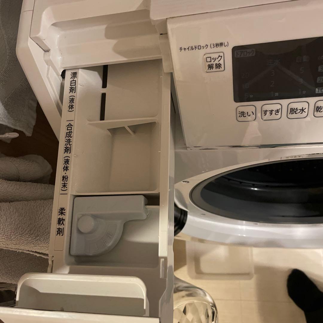 T*u様 (送料込)シャープ　ドラム式洗濯機　ES-H10F-WF