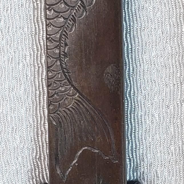 【横谷宗珉】◆宗珉（花押） 五月幟図 小柄 片切彫◆検）後藤一乗 加納夏雄 埋忠