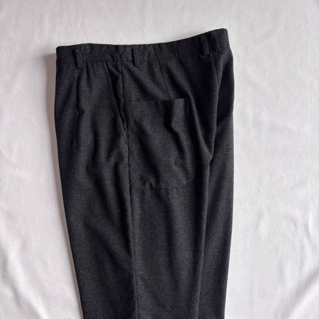 パンツ Dulcamara asymmetry pocket wool slacks