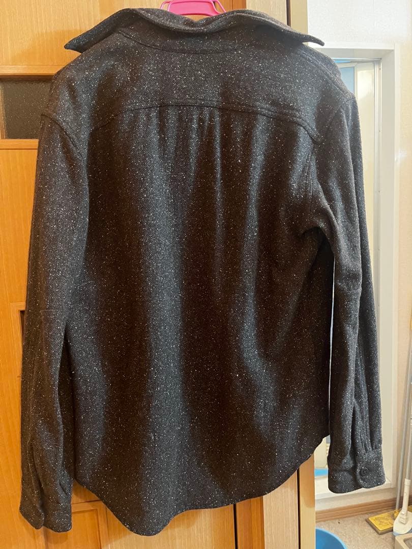 RRLダブルアールエル ウール混 シャツジャケット XS ネップ ラルフローレン