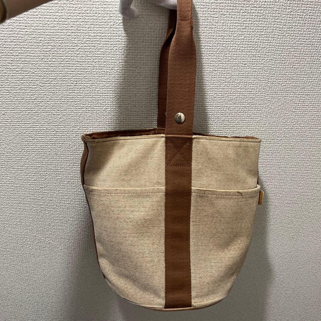 HERMES エルメス サクソーMM バケツ型バッグ ハンドバック トートバック