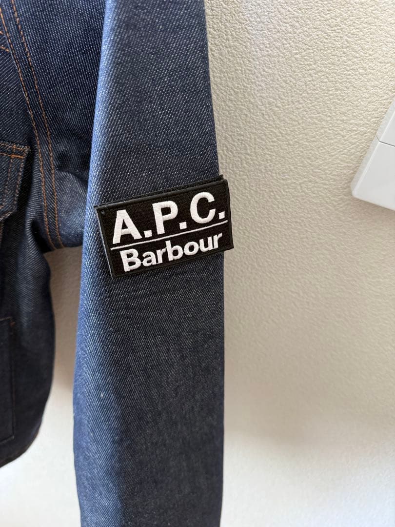 A.P.C. Barbour SPEY デニムジャケット　インディゴ