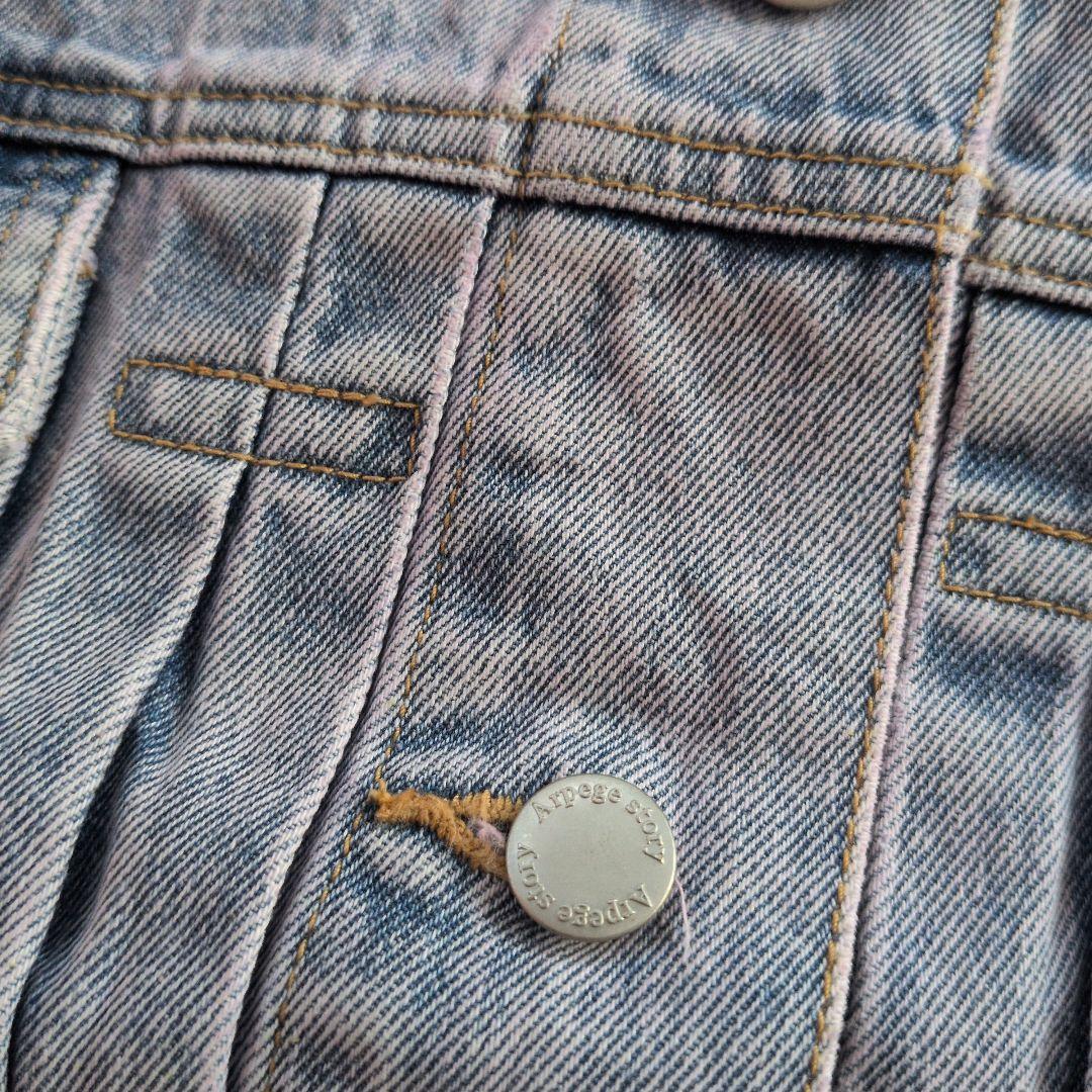 完売アルページュストーリー　ピンクトッピングBIG Gジャンジーンズ　ジャケット