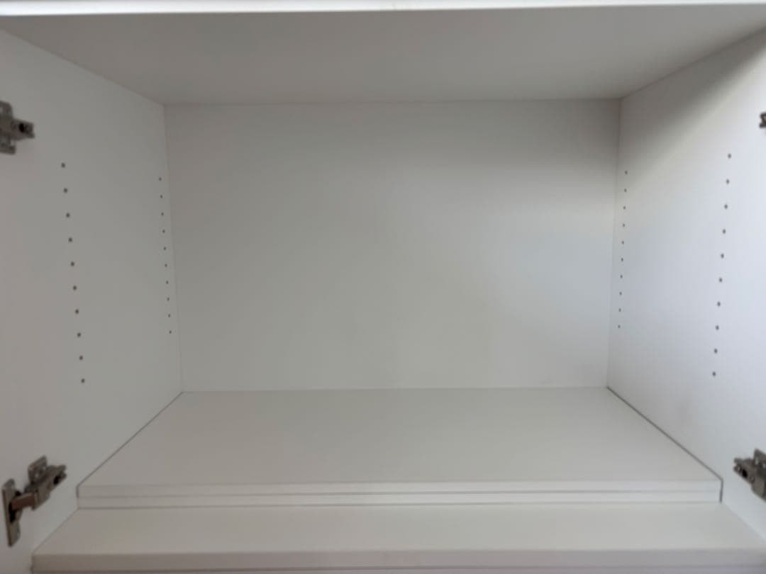 （美品)ニトリ キッチンカウンター W120 レジューム レンジボード ホワイト