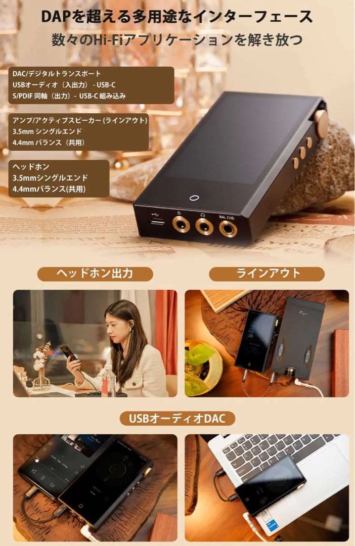cayin n3ultra dap レザーケース付き