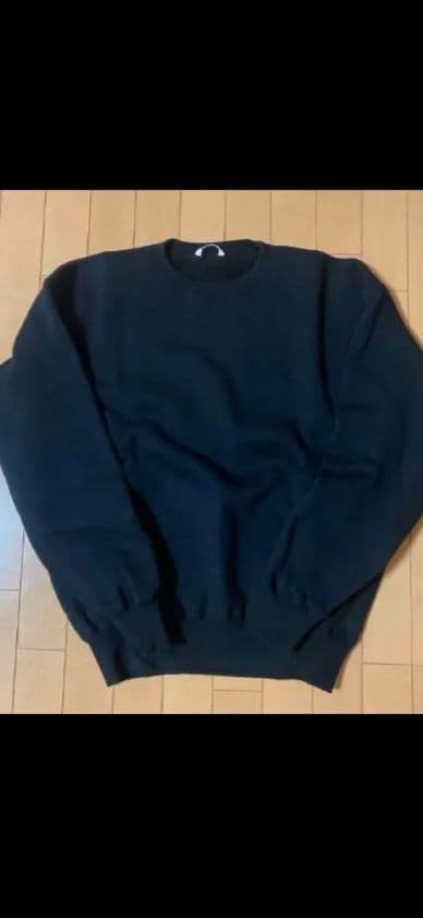 AURALEE ブラック スウェット サイズ3