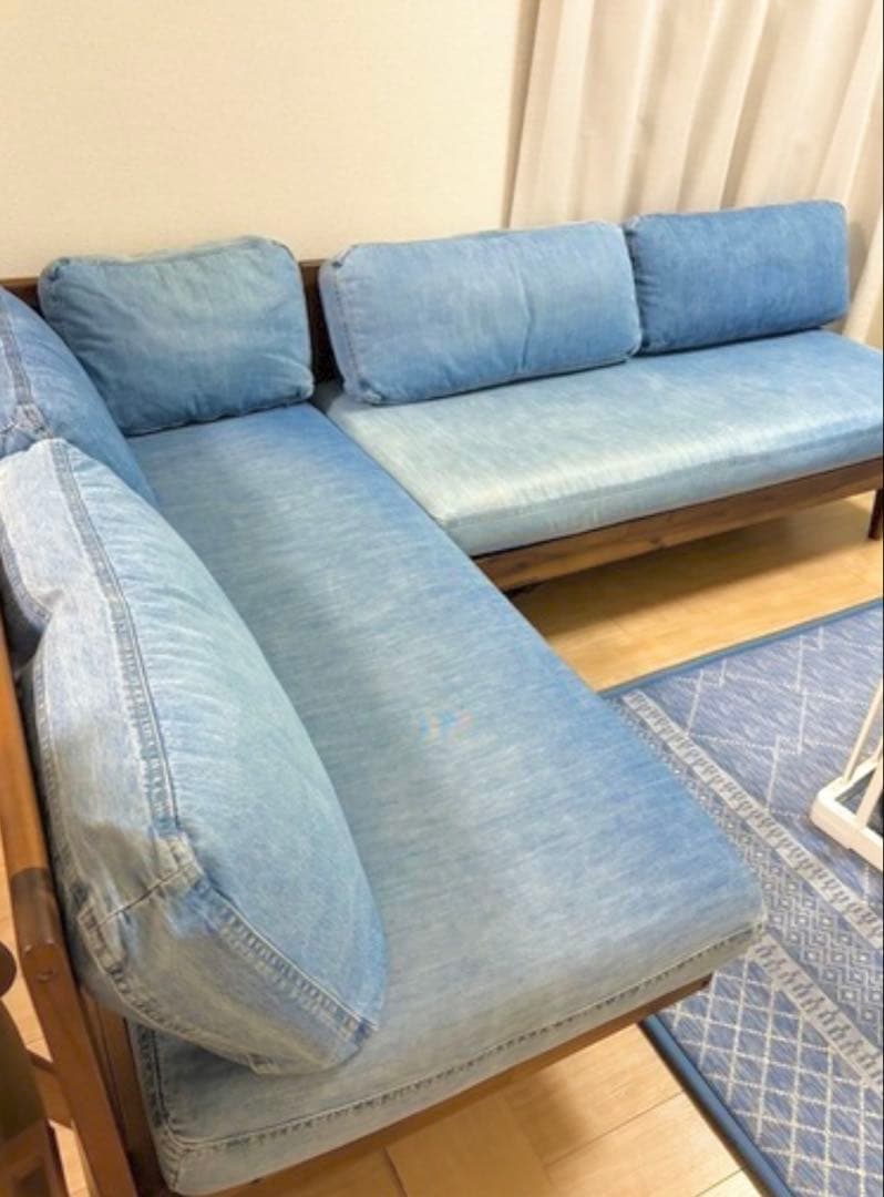 GEN　unico SWELLA スウェラ ダイニングチェア デニム②