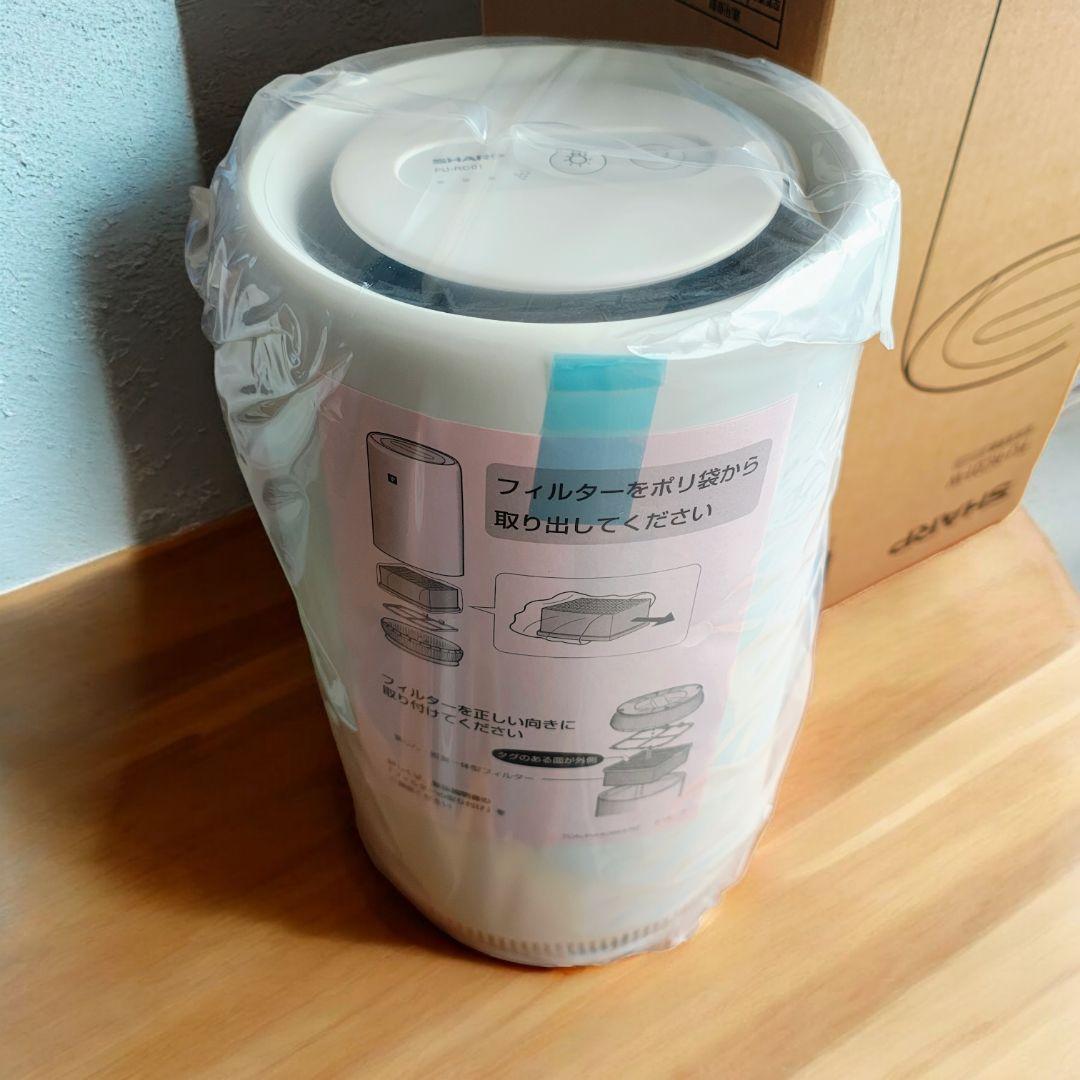 【新品未使用】シャープ 空気清浄機 FU-RC01-Wプラズマクラスター7000