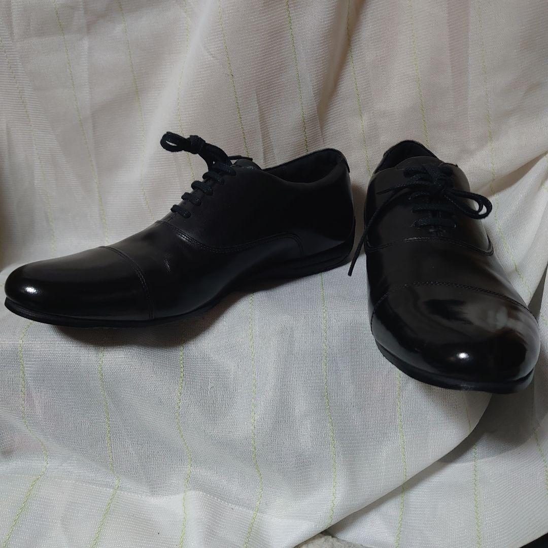 FREGINO ブラック ドレスシューズ 27 EEE