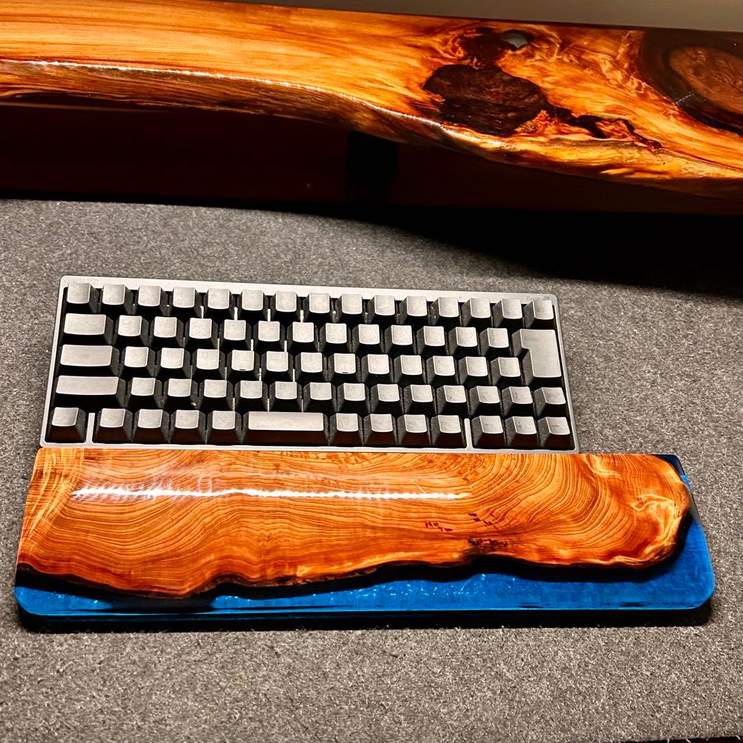 アームレスト パームレスト キークロンK8 REALFORCEテンキーレスサイズ