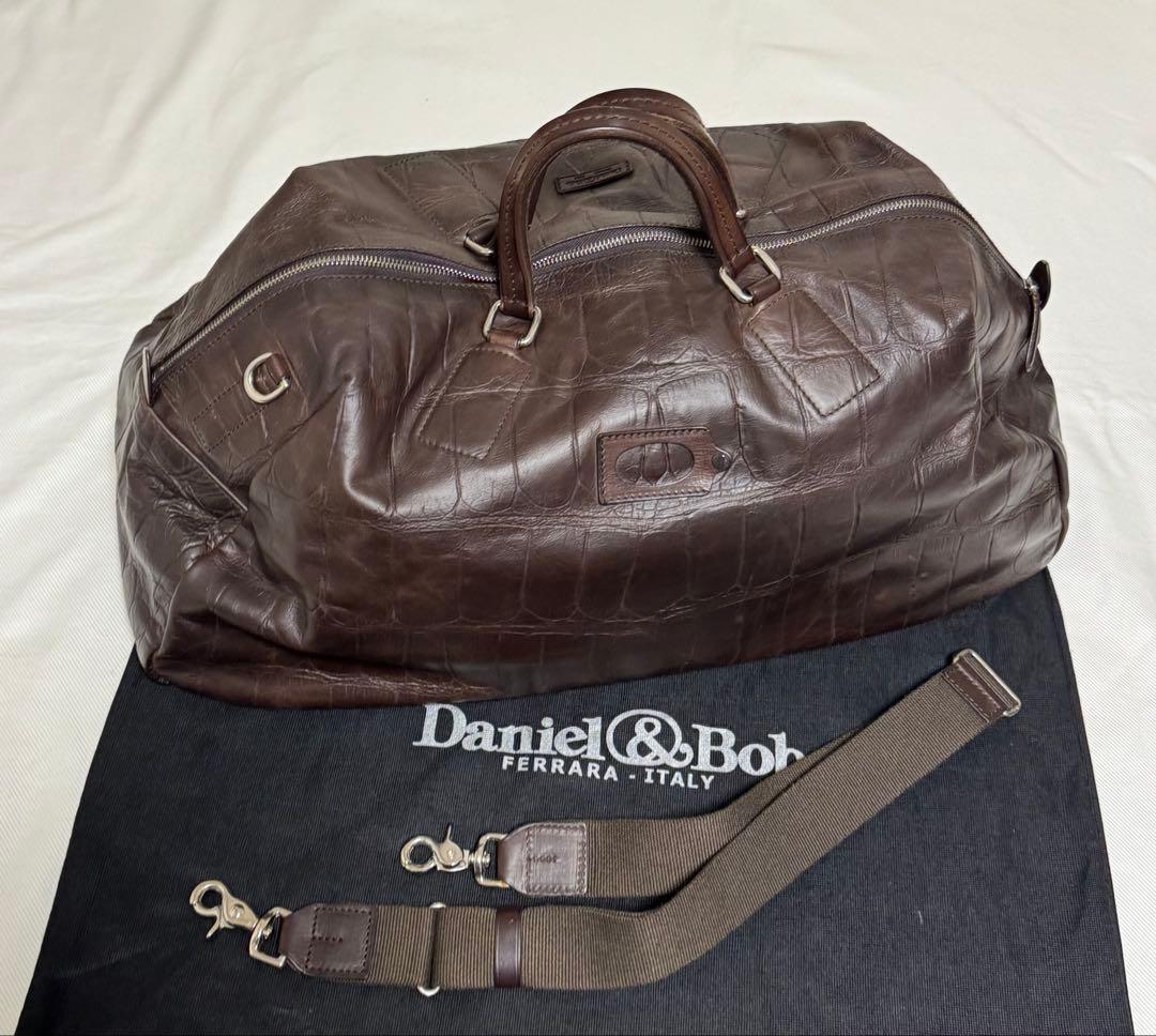 ◆イタリア製◆ダニエル＆ボブ◆美品！『革製・ボストンＢＡＧ』◆