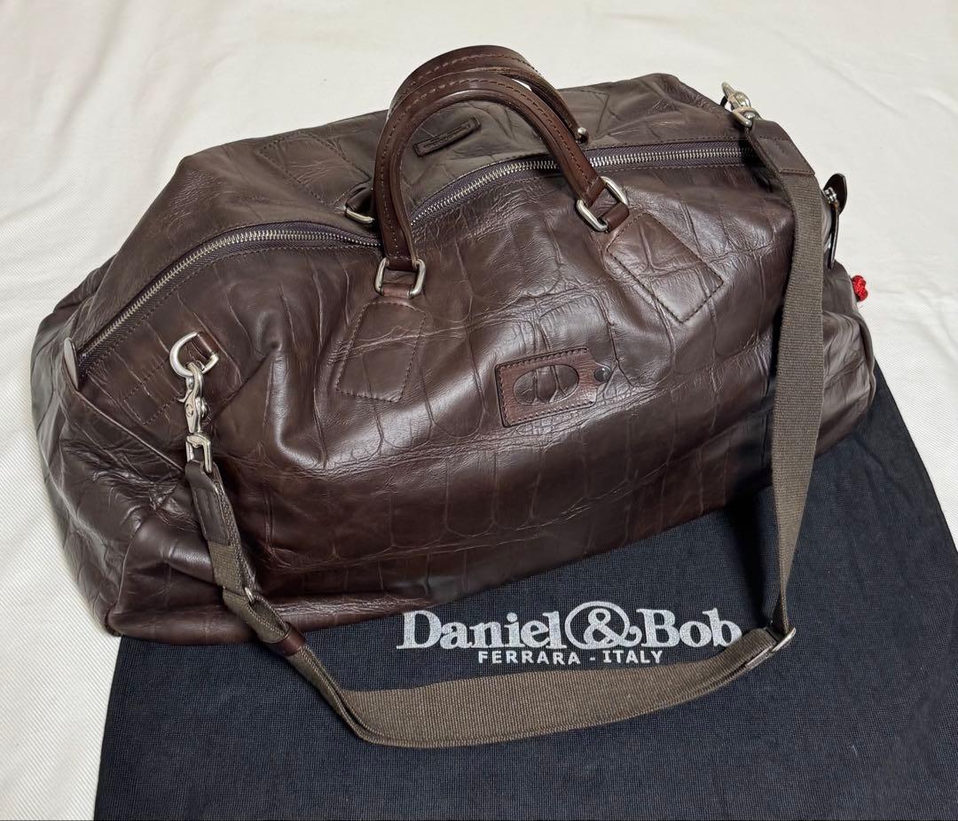 ◆イタリア製◆ダニエル＆ボブ◆美品！『革製・ボストンＢＡＧ』◆