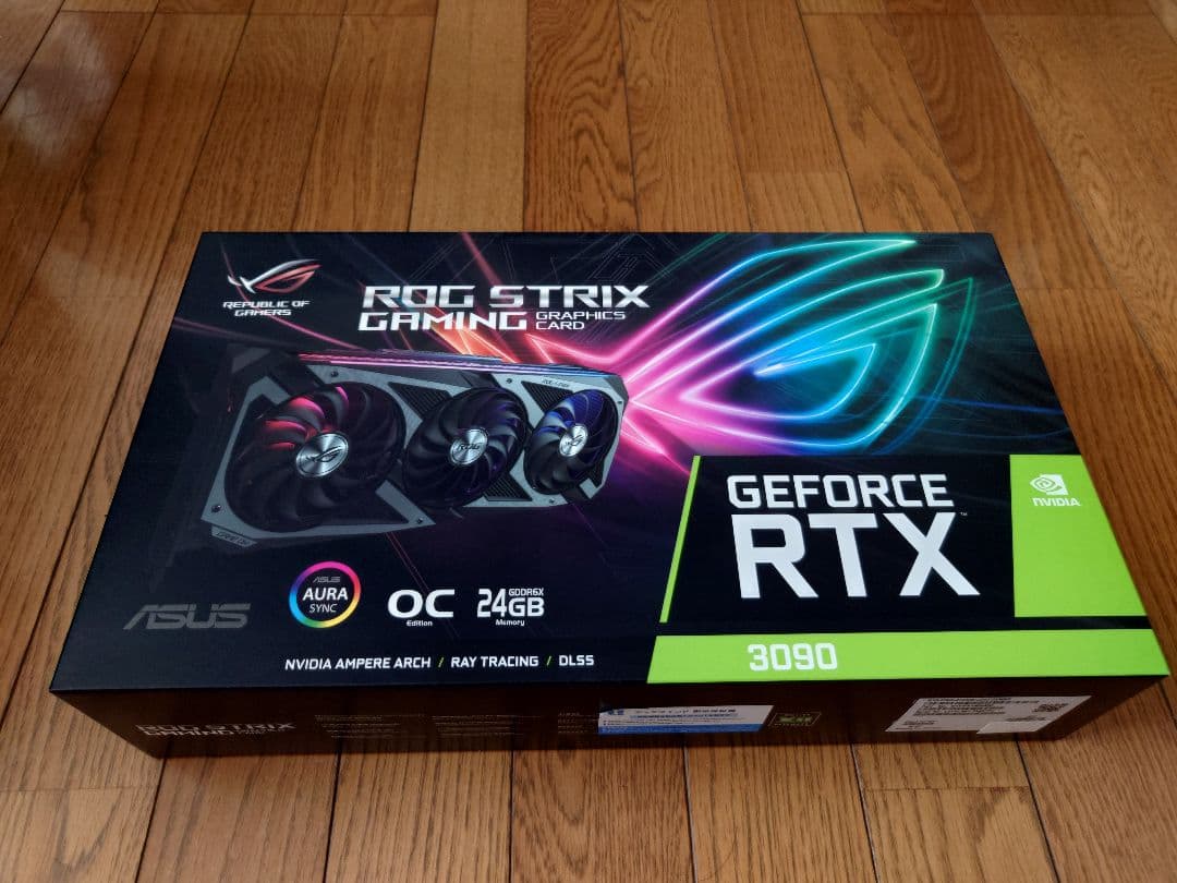 グラフィックボード・グラボ・ビデオカード ASUS ROG STRIX GeForce RTX 3090 OC 24GB