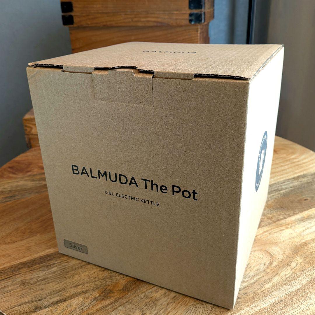 BALMUDA The Pot シルバー KPT01JP-SV 電気ケトル