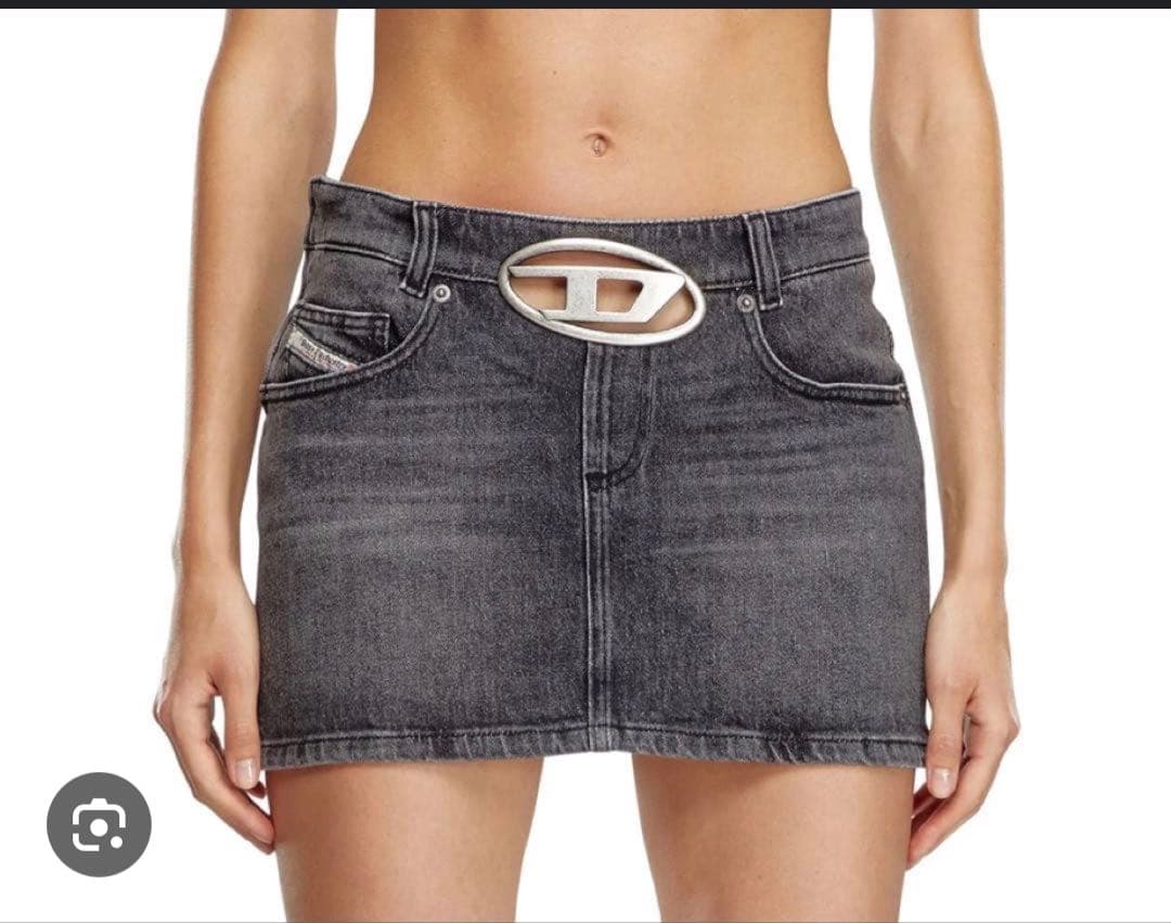 diesel デニムスカート　W25 （sサイズ相当）