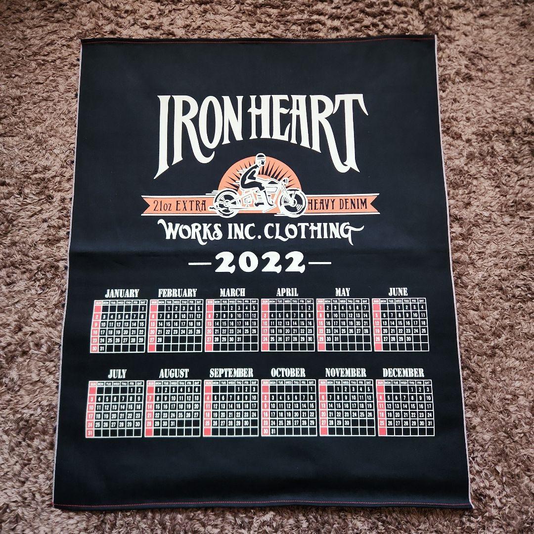 IRON HEART アイアンハートデニムカレンダー　2022年阪　非売品