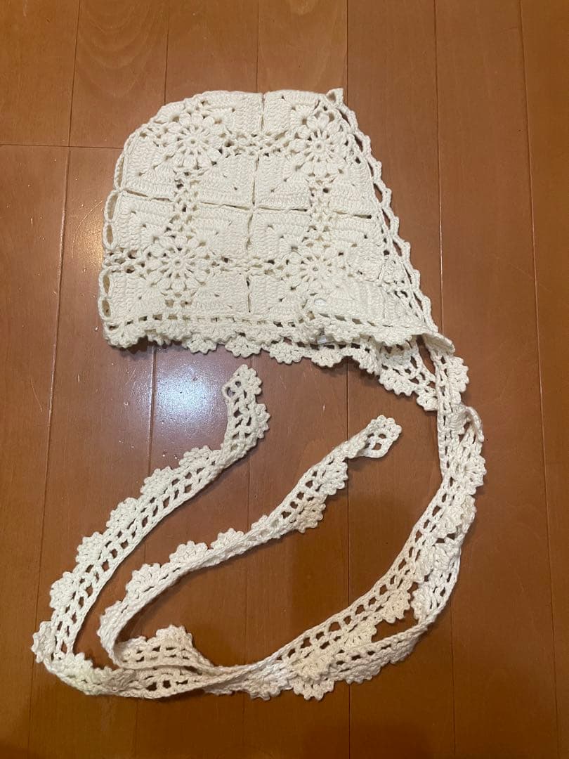 帽子 open sesame club FLEUR LACE BONNET
