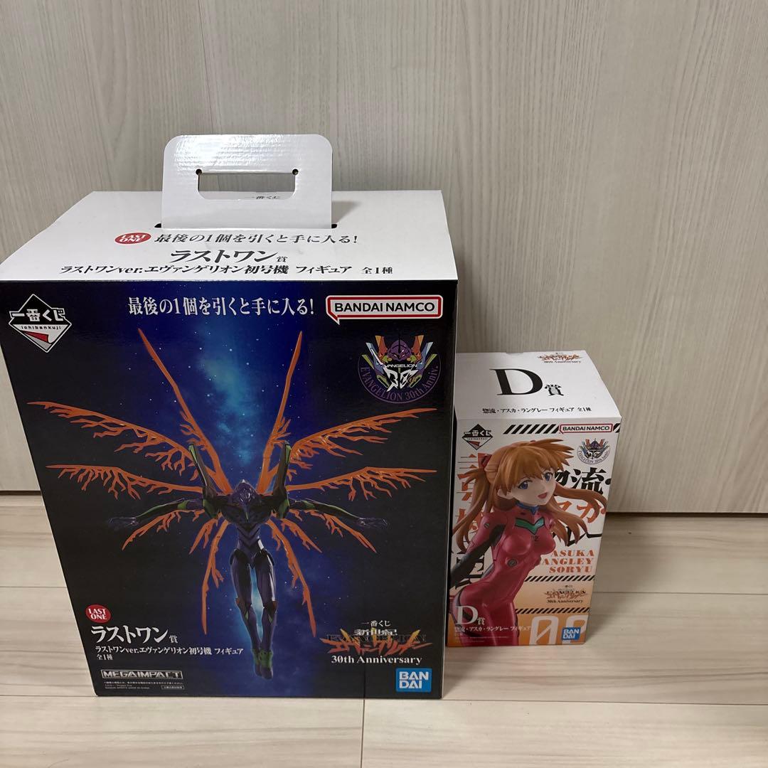 一番くじ エヴァンゲリオン 初号機 ラストワン + D賞 アスカ・ラングレー