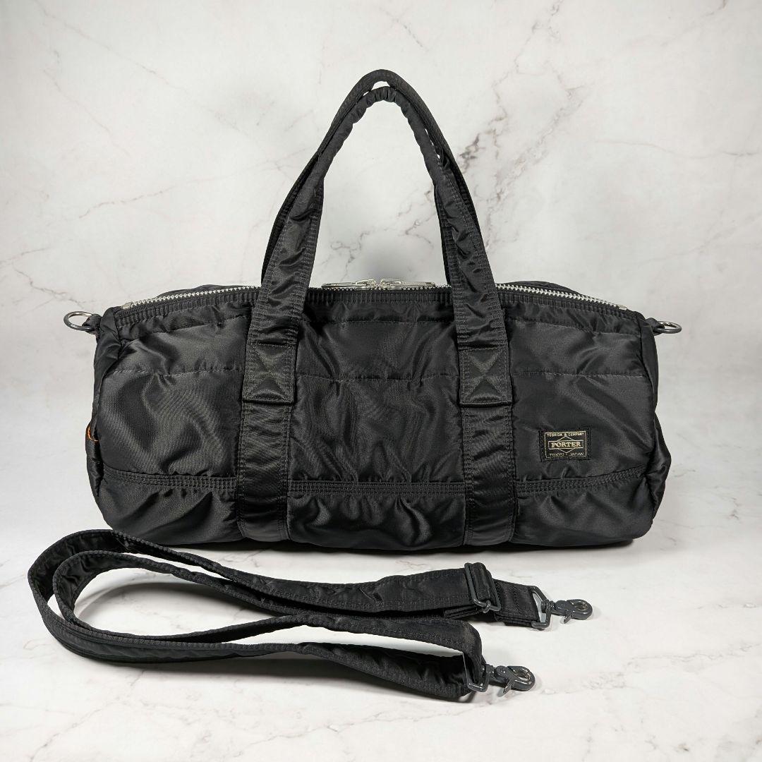 PORTER ポーター タンカー 2WAYボストンバッグ(S) 黒 日本製
