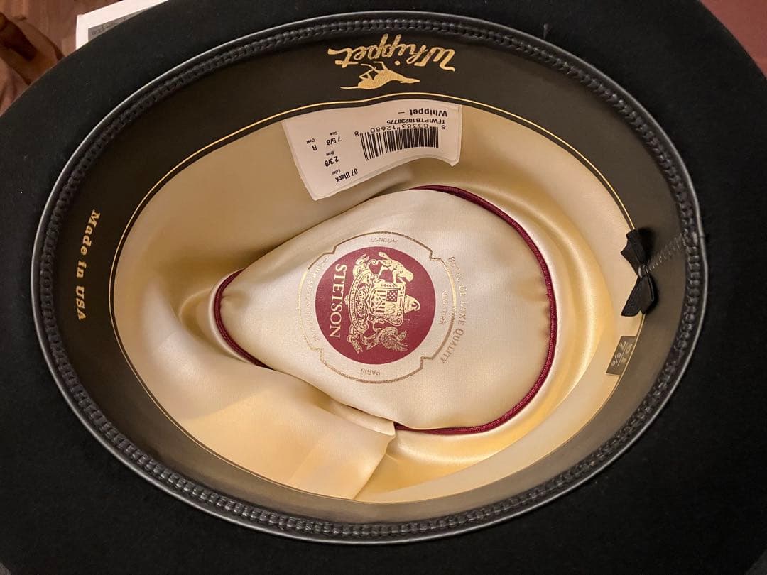 ジョニーデップ　STETSON ステットソン WHIPPET ハット 7 5/8