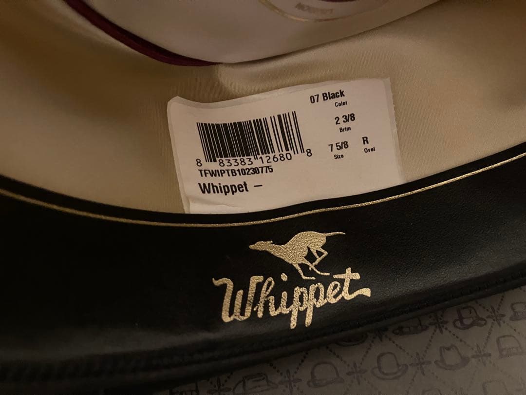 ジョニーデップ　STETSON ステットソン WHIPPET ハット 7 5/8