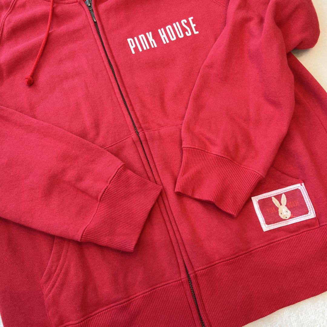 ピンクハウス　クッキーラビッツ刺繍 パーカー　Mサイズ