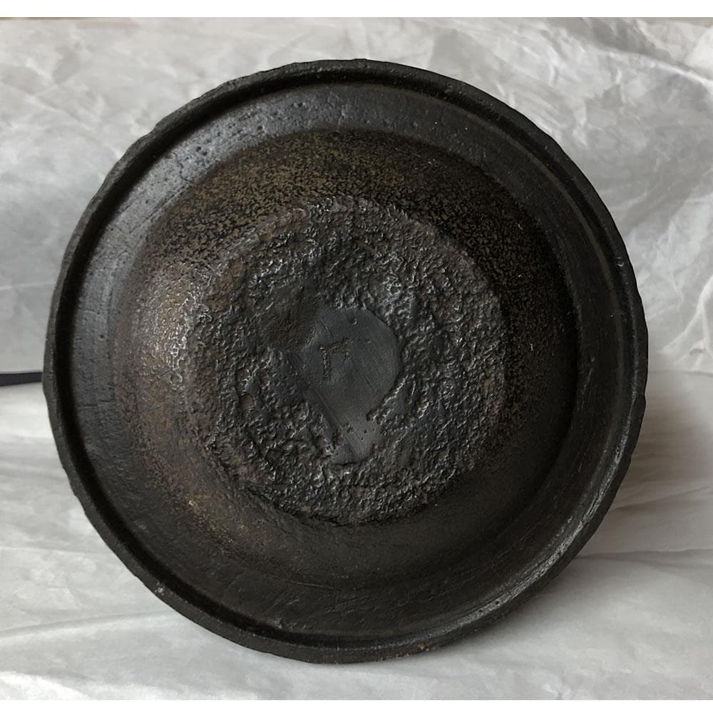 y009 人間国宝 鈴木盛久 霰紋 小型 鉄瓶 高さ14cm 小鉄瓶 茶道具