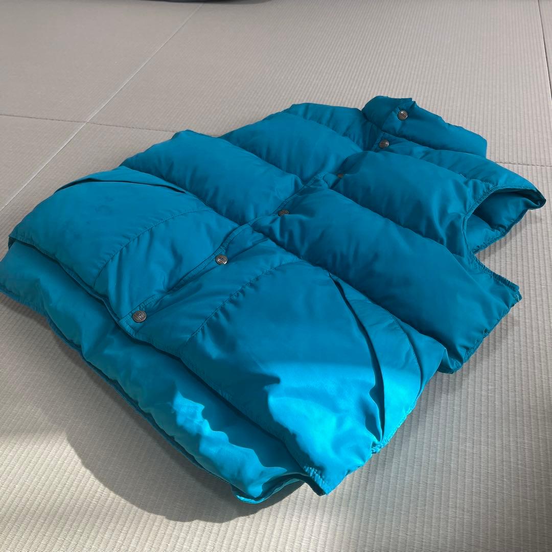 L*T様 80s　L.L.Bean　エメラルドグリーン　ダウンベスト　USA製