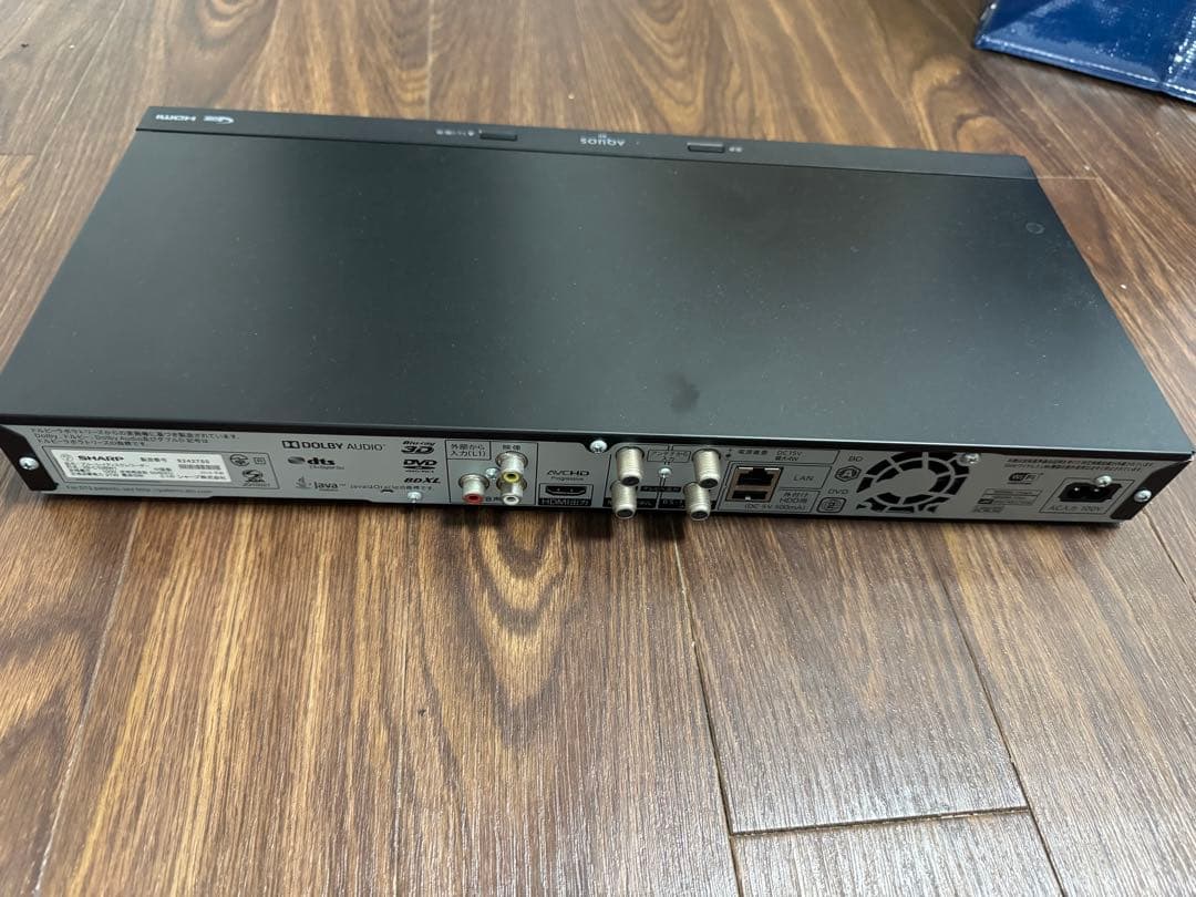 AQUOS BDレコーダー HDMI接続　ブルーレイ